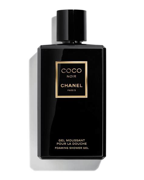 chanel coco noir shower gel review|gabrielle chanel foaming shower gel.